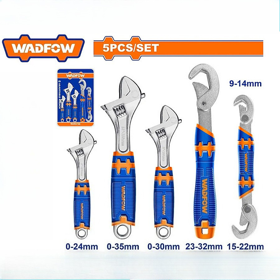 WADFOW WADFOW WADFOW | ชุดประแจ 5 ชิ้น | WAW275K | ชุดประแจมัลติฟังก์ชั่น