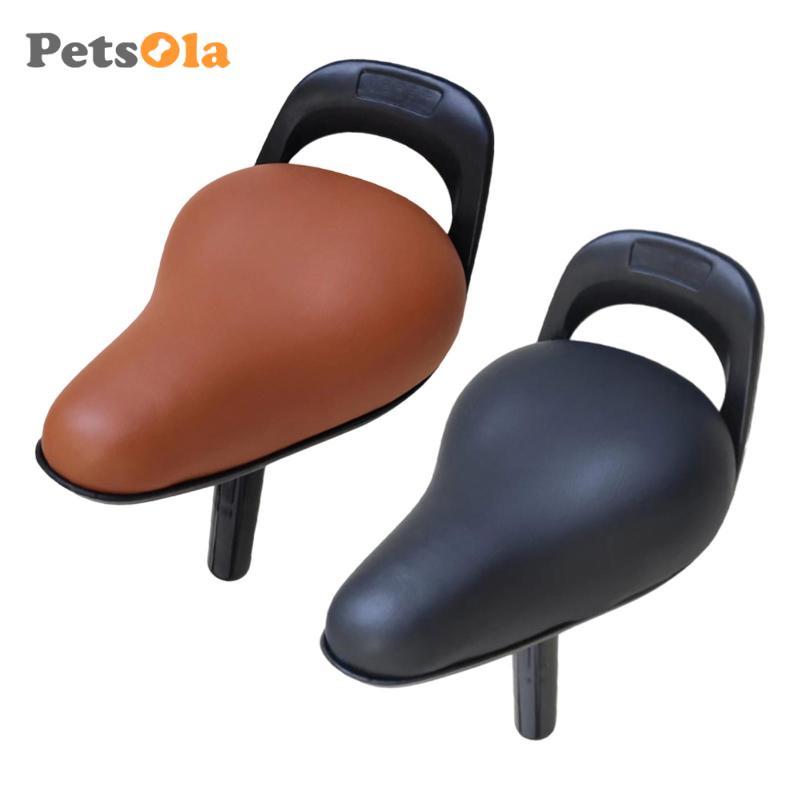 [Koolsoo2] Kids Cycle Seat Wide PU Leather Saddle Cushion Shock Absorbing for Childrens Bikes Baby C