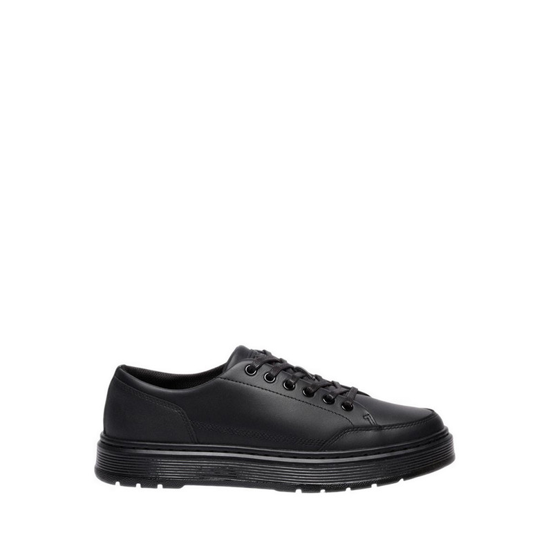 Dr. Martens รุ่น Brookline รูร้อยเชือก 6 แถว หนัง Classic Nappa สีดำ