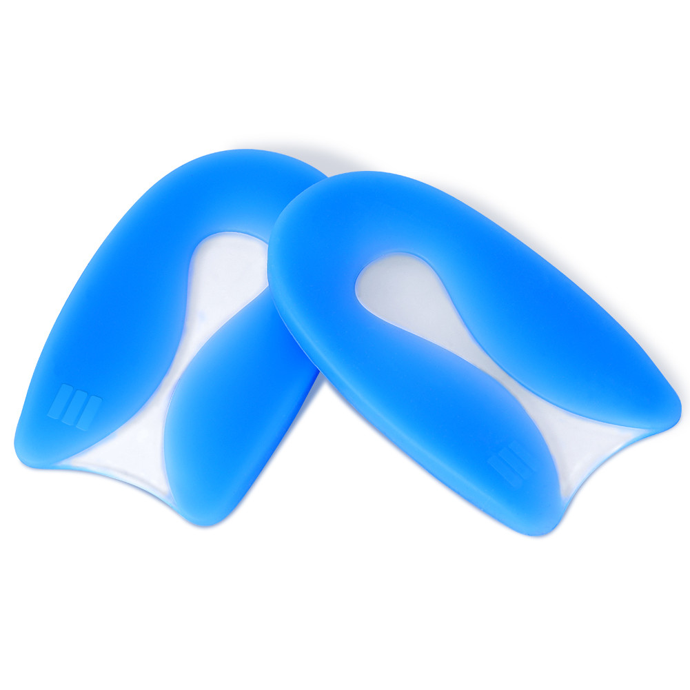 Floorr Heel Cushion Gel Cups for Pain Bone Spur & Achilles เหมาะสําหรับผู้ชายและผู้หญิงขนาดใหญ่
