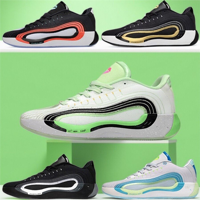 Dongqiqi 4th Generation LUKA 4 Low-Top Anti-Slip Cushioning Air Cushion Real Combat Men Wear-Resista