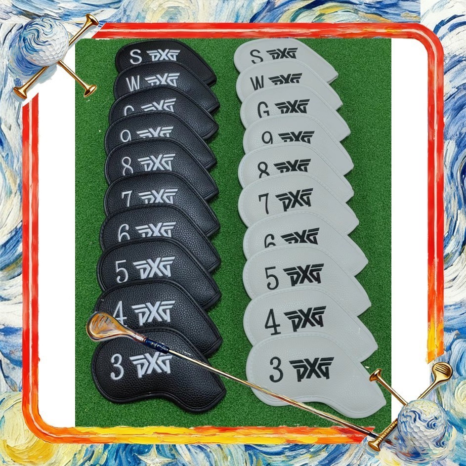 2026 Protektor ng ไม้กอล์ฟ Headcovers เหล็ก Real Shot Golf Club Headcovers ฝาครอบป้องกันอัพเกรด BY79