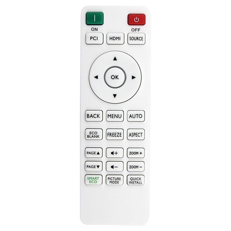 ใช้งานร่วมกับ BenQ โปรเจคเตอร์ MH560 MW560 MX560P MS560 MX560 MS560P รีโมทคอนโทรล RCX016 อะไหล่