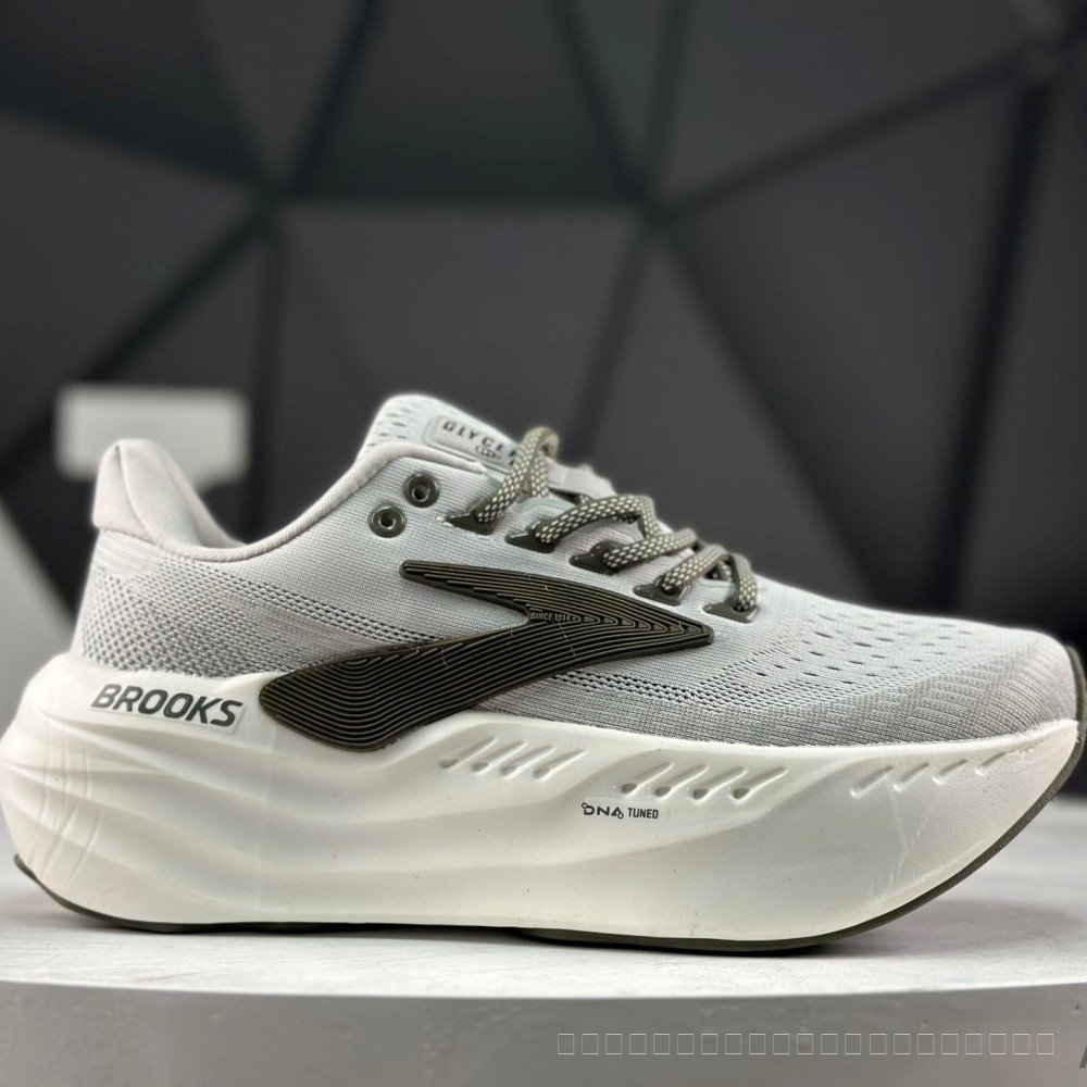 BROOKS Glycerin Max รองเท้าวิ่งสําหรับผู้ชายและผู้หญิงรองเท้าผ้าใบคู่ Unisex Cushioned มาราธอนไนโตรเ