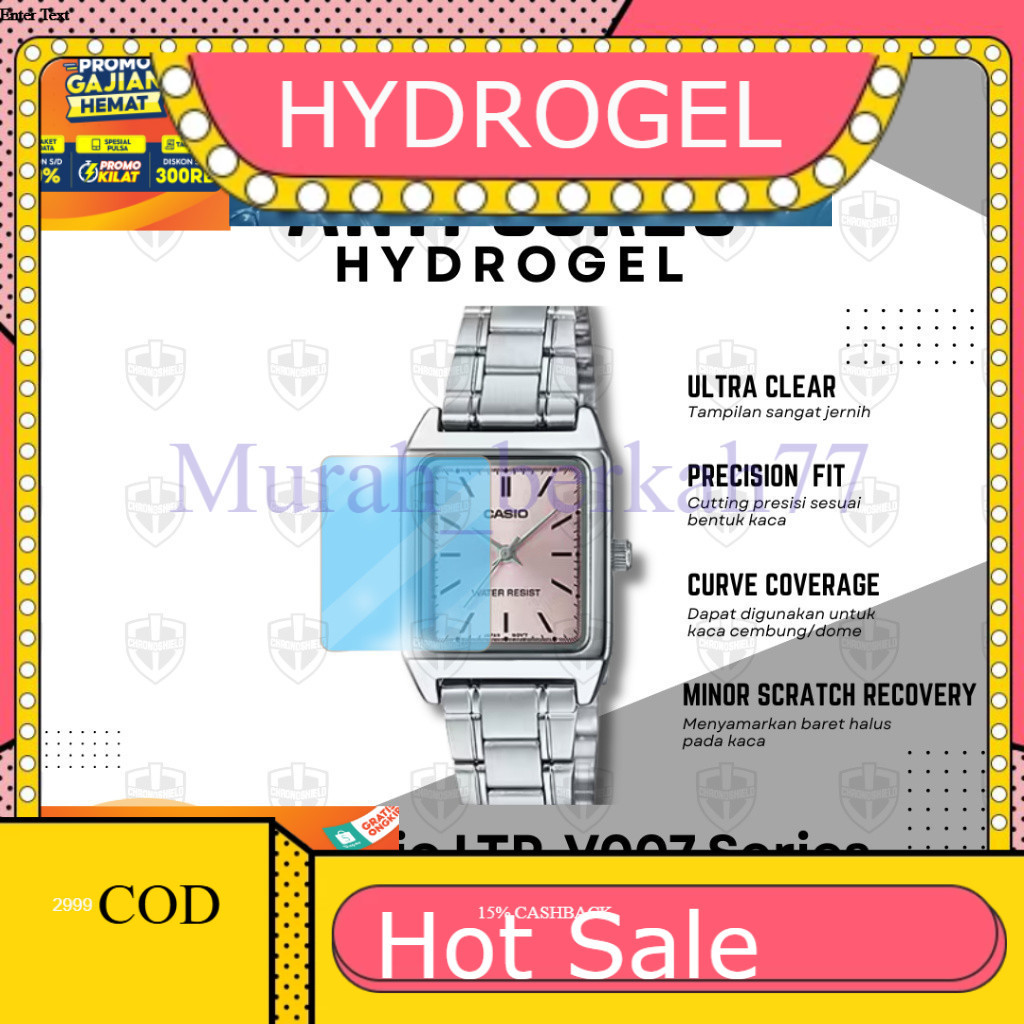 HYDROGEL ไฮโดรเจลป้องกันรอยขีดข่วน Casio LTP V007 LTP-V007L