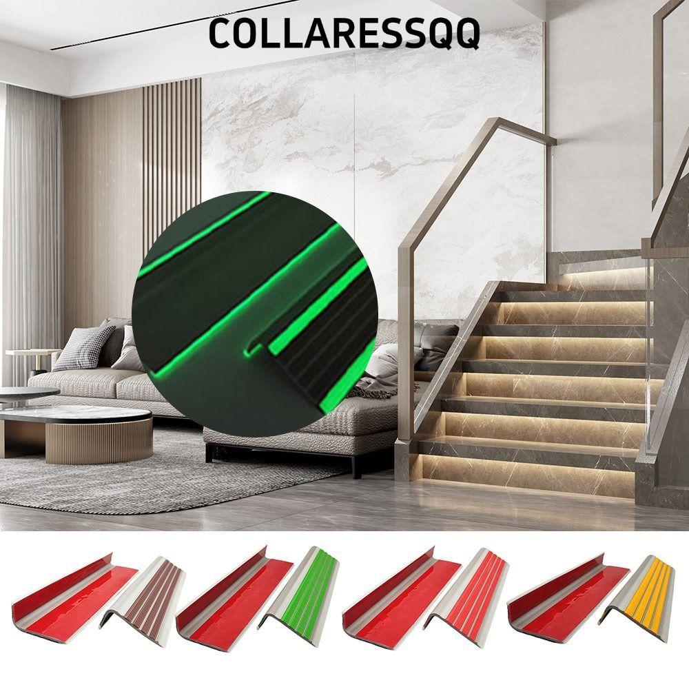 COLLARESSQQ บันไดแถบกันลื่น, 100 ซม. Self กาวบันไดบันได,กันน้ํา PVC สะท้อนแสง Steps เทปความปลอดภัยในร่มกลางแจ้ง