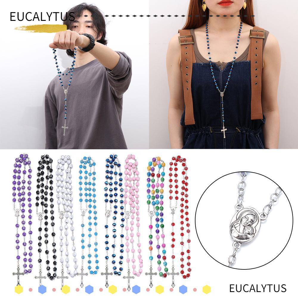 EUCALYTUSTH 1 PC คาทอลิกสร้อยคอผู้หญิงชุดสร้อยคอสาววัยรุ่นรูปแบบต่างๆ