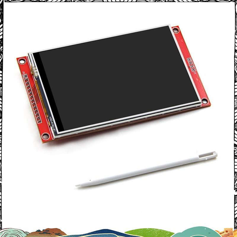 Super ST7796S ไดร์เวอร์ SPI TFT LCD 4.0 นิ้วแผงสัมผัสโมดูลจอแสดงผลพอร์ตอนุกรม 480x320 หน้าจอ