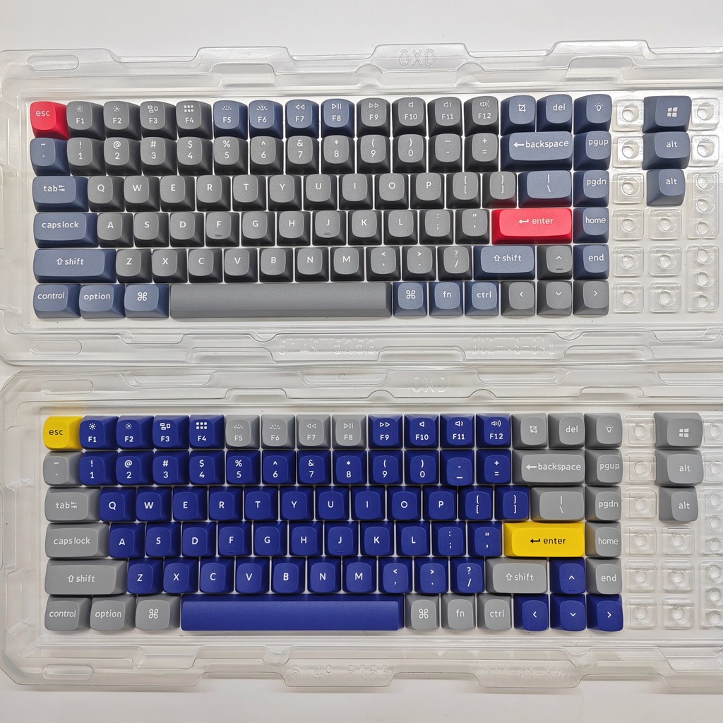 Keychron Keychron K2, K2max Cross Core แกนสูงปุ่มกดฉีด PBT Keycap OEM ความสูงการจับคู่สีสไตล์