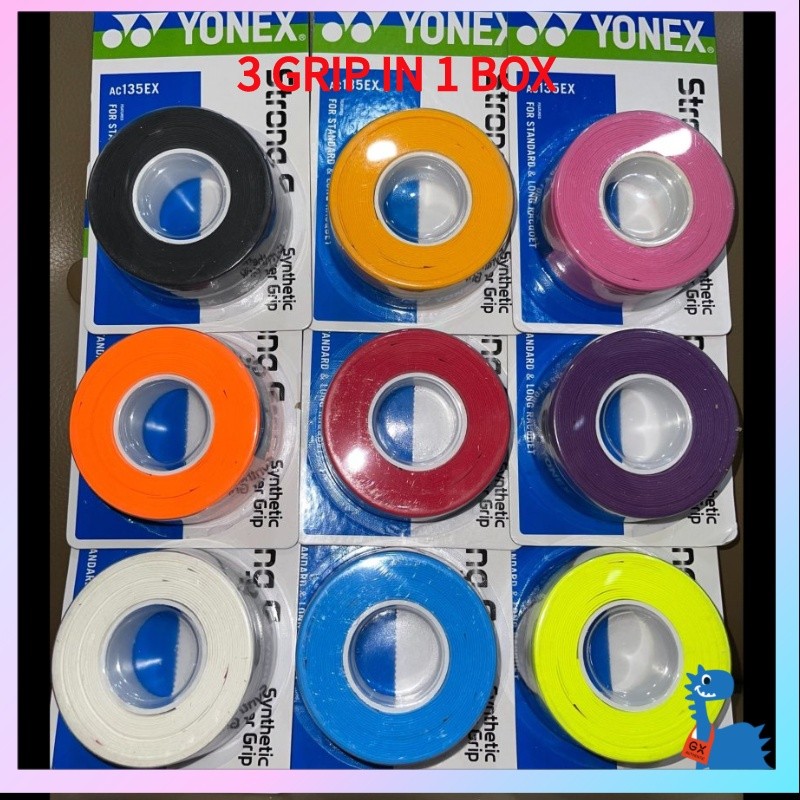 YY Yonex Badminton Grip คุณภาพ Anti-slip Breathable Sport Over Grip Sweat Band เทนนิส Overgrip เทปไม