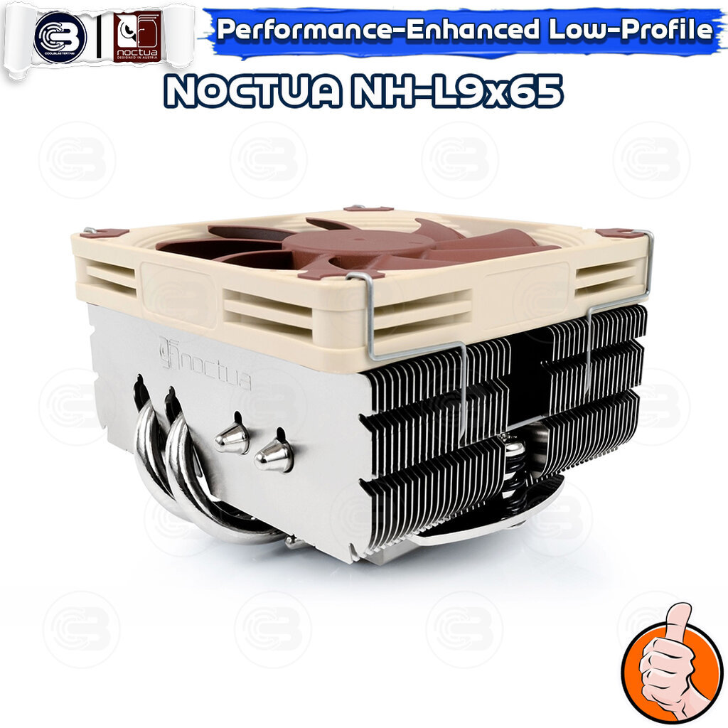 [CoolBlasterThai] NOCTUA NH-L9x65 Low-porfile Heat Sink CPU Cooler (AM5/LGA1851 Ready) ประกัน 6 ปี