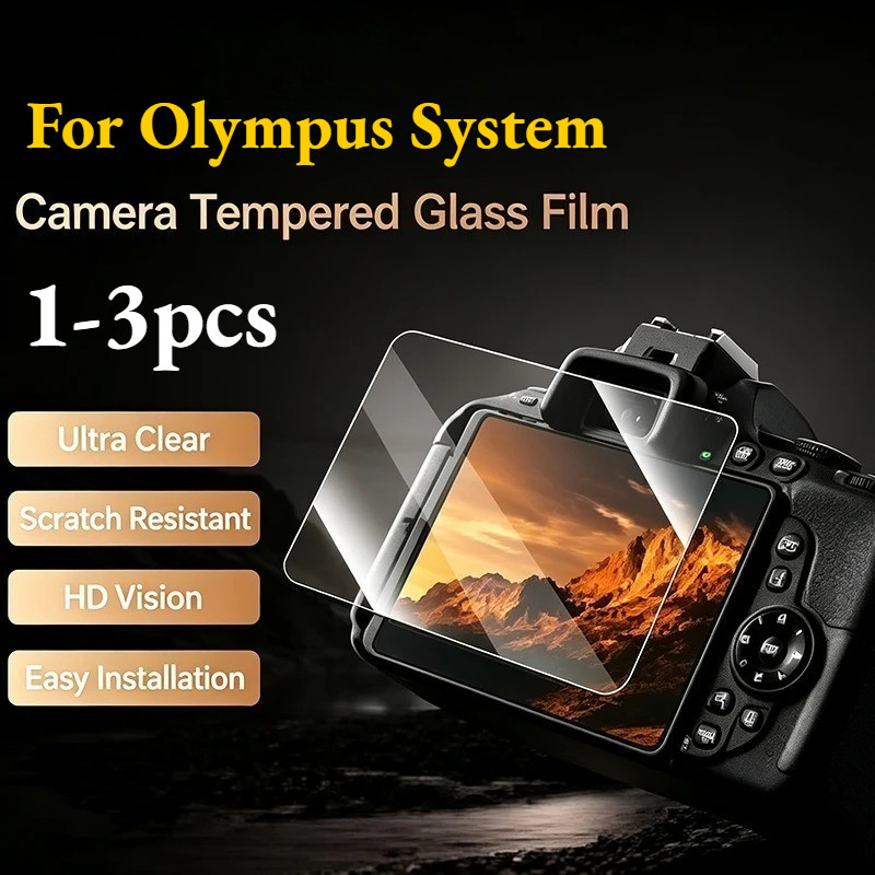 ฟิล์มกระจกกล้อง 1-3 ชิ้นสําหรับ Olympus E‐M1 II E‐M1 III E‐M1 E‐M10 II E‐M10 III E‐M10 IV E‐M10 E‐M1