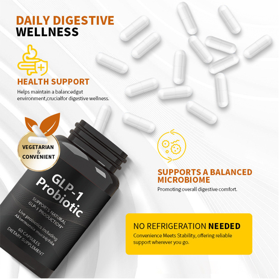 พร้อมสต็อก Fast Shipping TK Capsules GLP1 แคปซูล 60 แคปซูล GLP-1Probiotic รองรับ O EM2659825