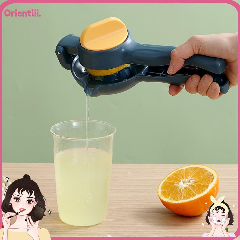 ORIENTTK Lemon Lime Squeezer, Press Multifunctional Hand Juicer, Portable Manual Pomegranate Orange 