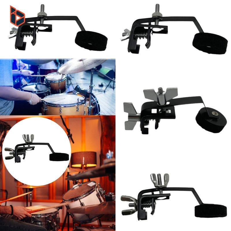 [ellerynk] Drum Damper Mute Clamp Accessory สําหรับชุดกลองอะคูสติกลดเสียงรบกวนและประสิทธิภาพที่เงียบ