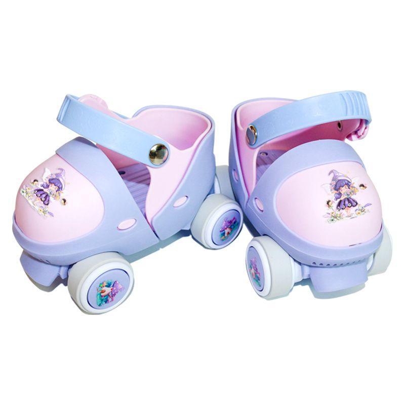 [Babe] Xuanling Skates เด็กเริ่มต้นสี่ล้อ Roller Skates หญิง Double-Row Roller Skates 2 ~ 6 ปีของเล่