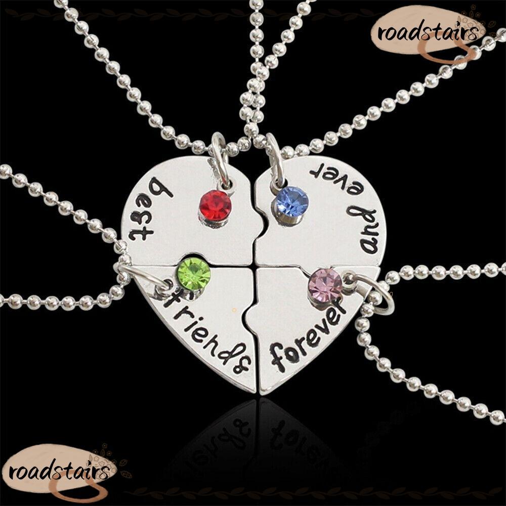 ROADSTAIRS 4 Bff สร้อยคอแฟชั่น Love สร้อยคอของขวัญที่ดี