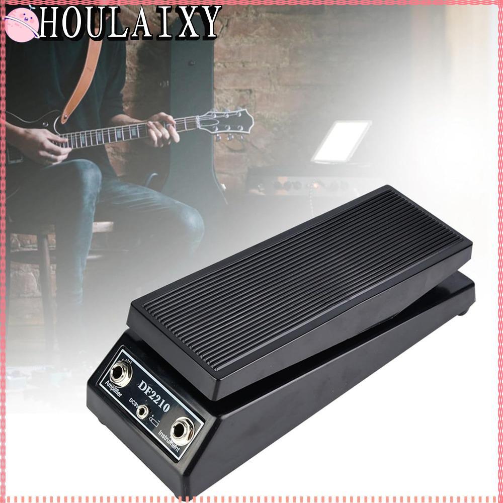 HULLAIXY Guitar Wah Pedal, Foot Control PP + Metal Wah Effect Pedal, Classic Black Color Multi Wah S