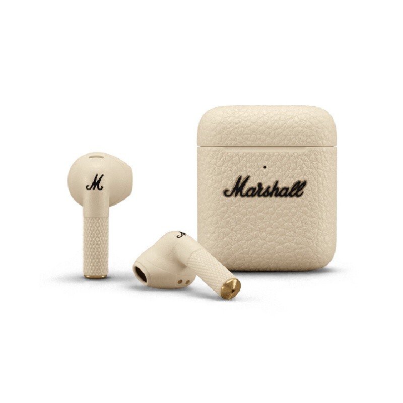 MARSHALL หูฟัง Earbud รุ่น MINOR IV สีครีม