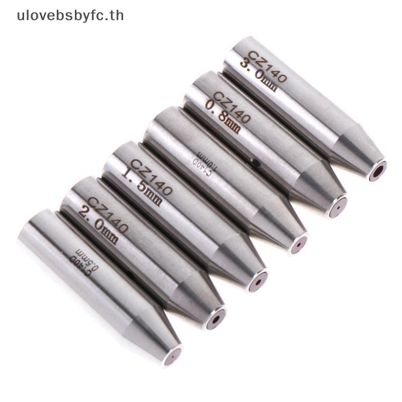 OOVE 12 มม.X 42 มม.EDM Ruby Electrode เจาะคู่มือทนทานเปลี่ยนส่วนประกอบสําหรับ EDM เจาะเครื่อง N