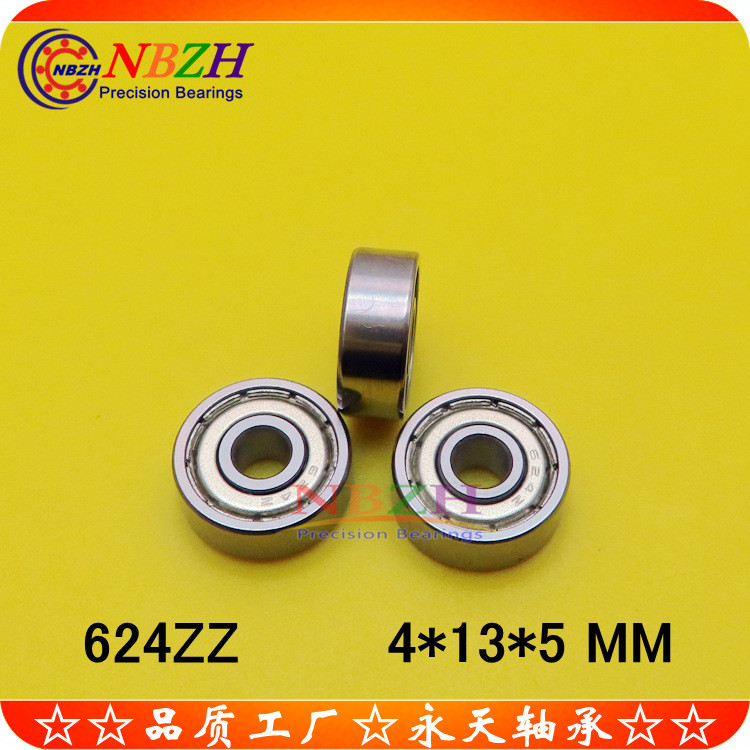ตัดลวดแบริ่งสแตนเลส S624ZZ 624ZZ 624-2RS R1340HH 4 * 13 * 5 มม. YVEJ