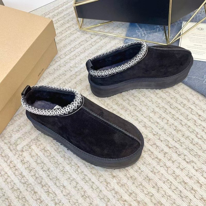 W7MJ หนาความสูงสั้น WARM BOOTS Snow Snow Snow Fur Tube รองเท้าผู้หญิงแบบบูรณาการรองเท้า Order