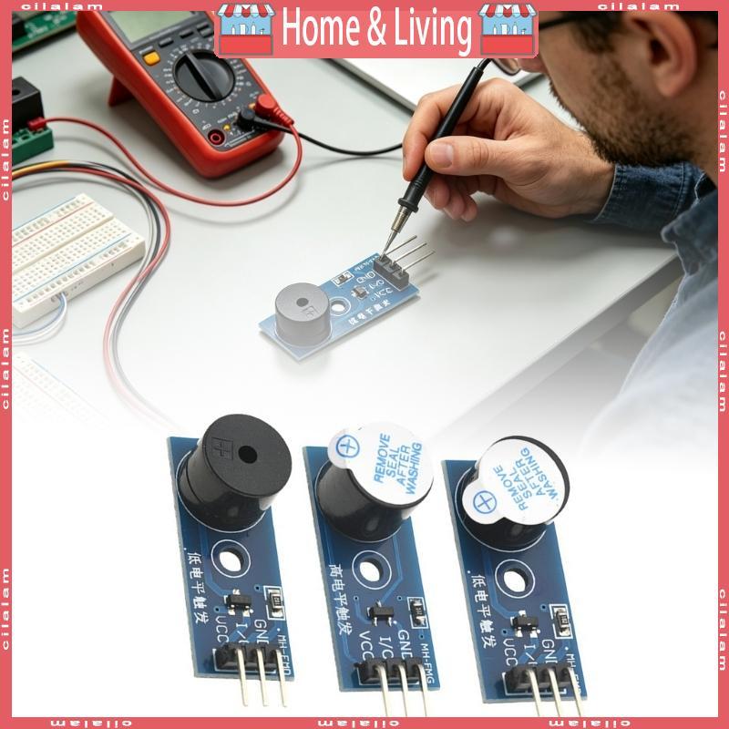 CI Feedback Buzzer Module สําหรับบอร์ดการเรียนรู้และงานสายไฟแบบสามขา