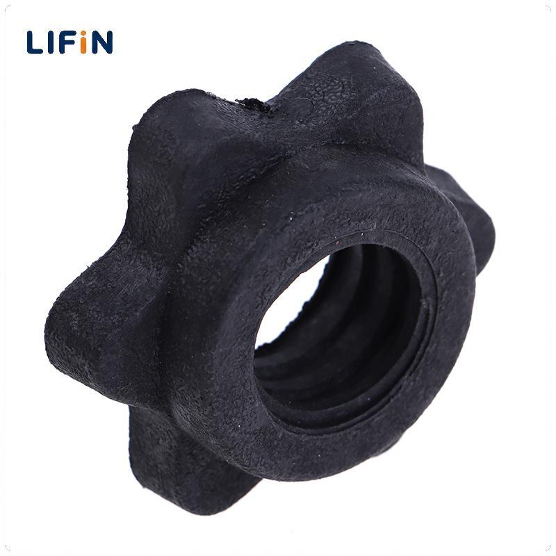 Lifin Mart Dumbbell HEX NUT Dumbbell NUT NUT NUT spinlock ปลอกคอสำหรับ barbell bars การฝึกอบรมกีฬา