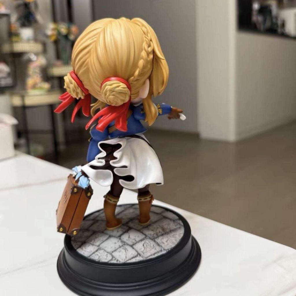 ชุดน่ารัก Violet Evergarden Hand-Made อะนิเมะสองมิติรุ่นเดสก์ท็อปแชสซีชั้นวางเครื่องประดับอะนิเมะของ