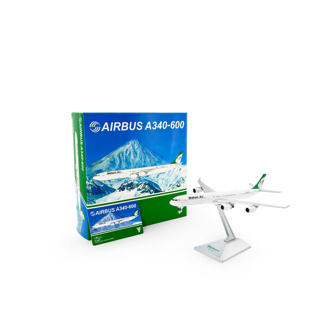 YY Wings 1/400 Maham Airlines A340-600 เครื่องบินโลหะผสม รุ่น EP-MME