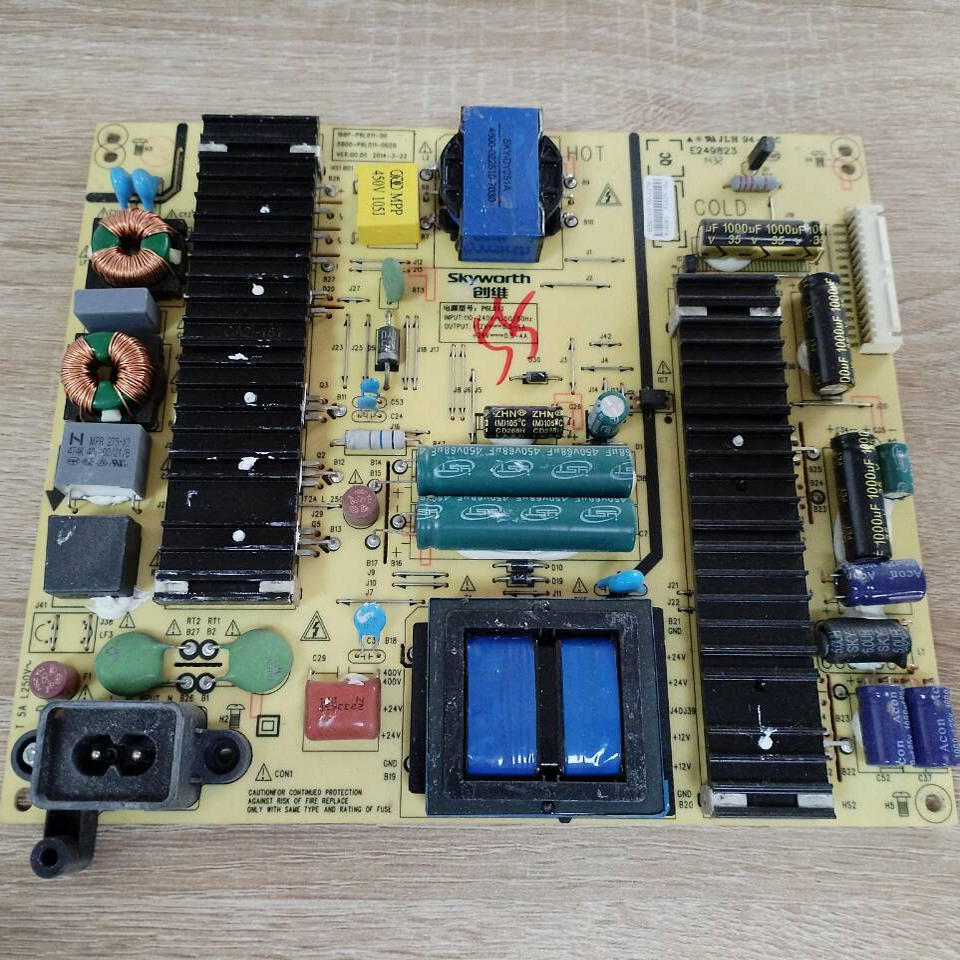 Chuangwei 49/55E710U 690U Power Board 168P-P6L011-00 5800-P6L011-0020 คลังสินค้าพร้อม