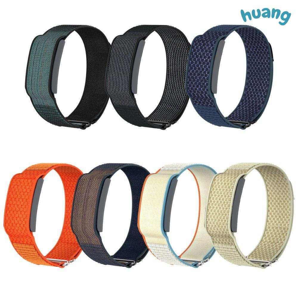 LONNG สายติดตามฟิตเนส, 22 มม.ออกแบบห่วง Sport Band, Breathable ปรับไนลอน Bicep Band สําหรับ Amazfit 