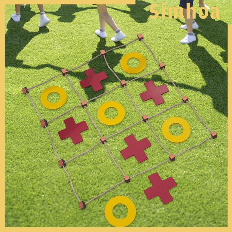 [SIMHOA] Tic TAC Toe Game XO Chess Board Game เกมปริศนาสําหรับผู้ใหญ่เด็กคลาสสิก