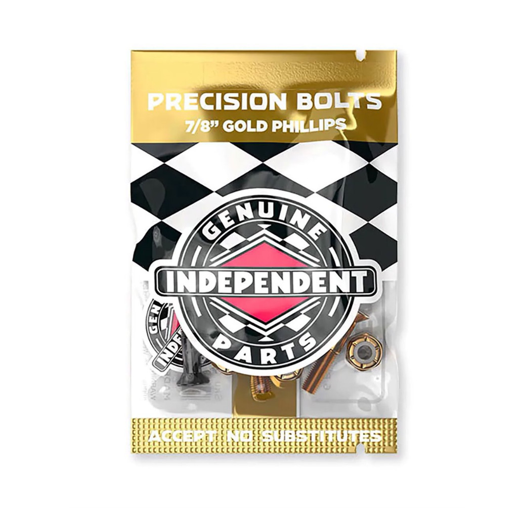 Independent Genuine Parts Phillips Hardware 7/8" in Black/Gold
