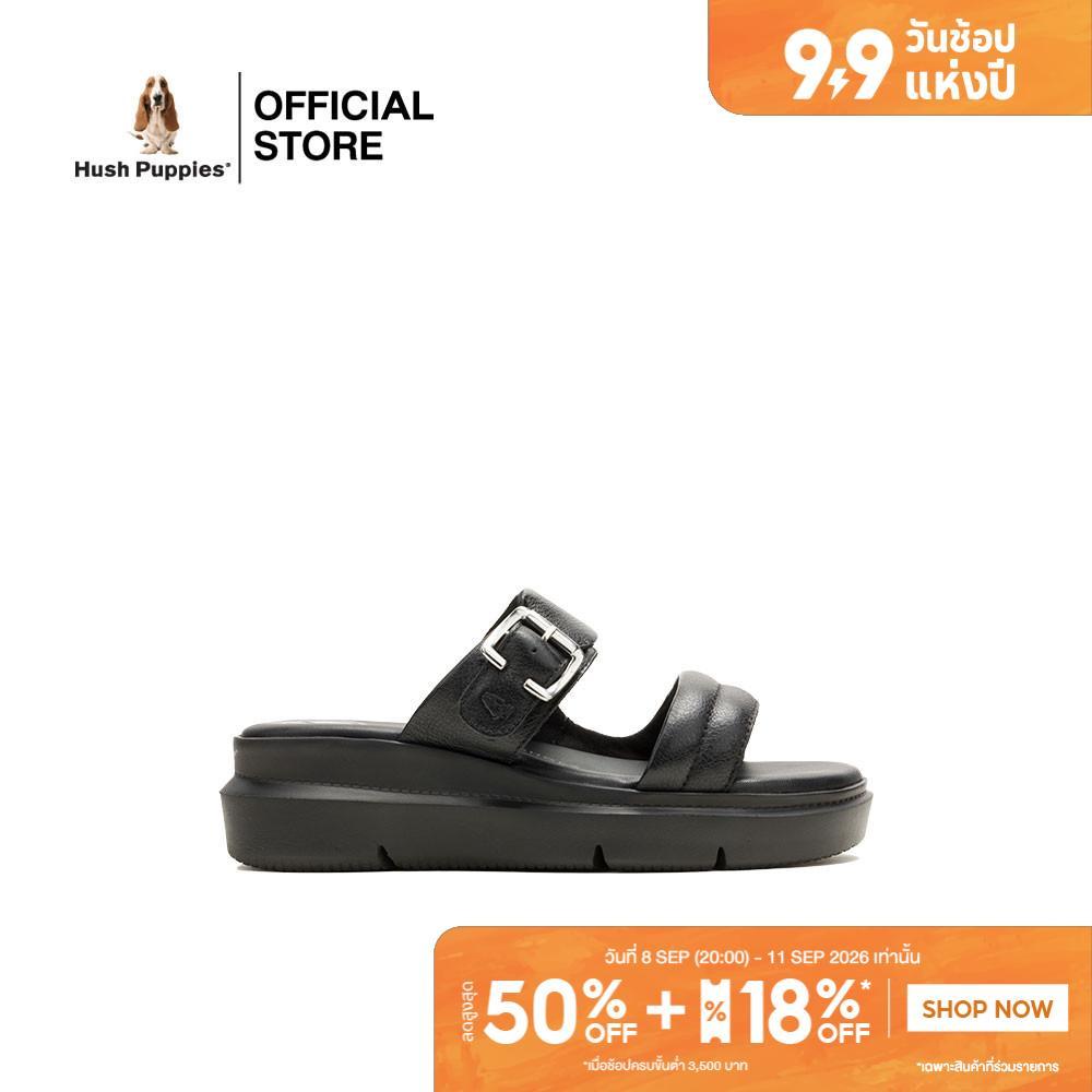 Hush Puppies รองเท้าผู้หญิง รุ่น HP IWSFB0335A - สีดำ (รองเท้าแตะแบบสวม)
