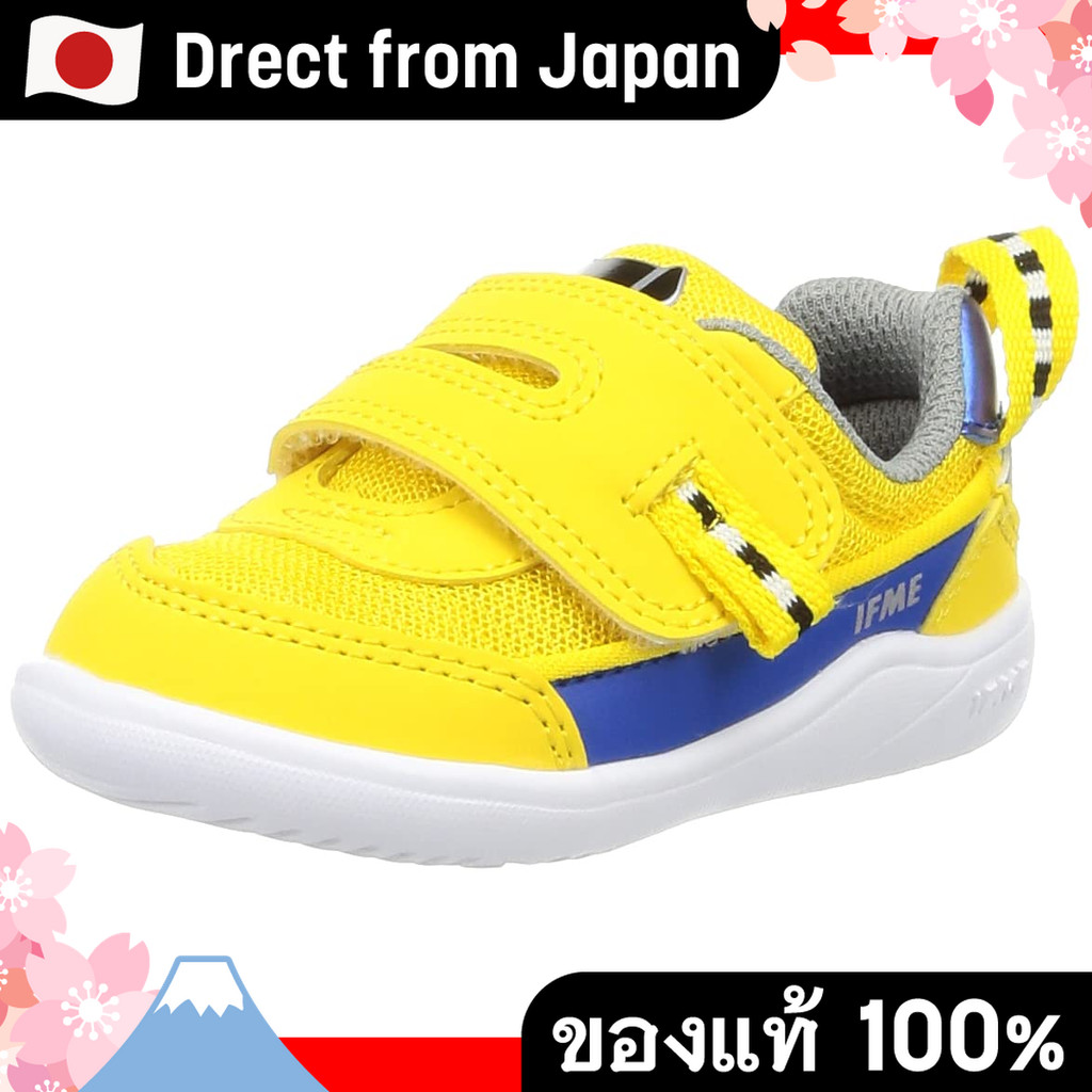 【Direct from Japan】 [IFME] รองเท้าเด็กเล็ก รุ่น TRAIN สำหรับเด็กชาย สีเหลือง