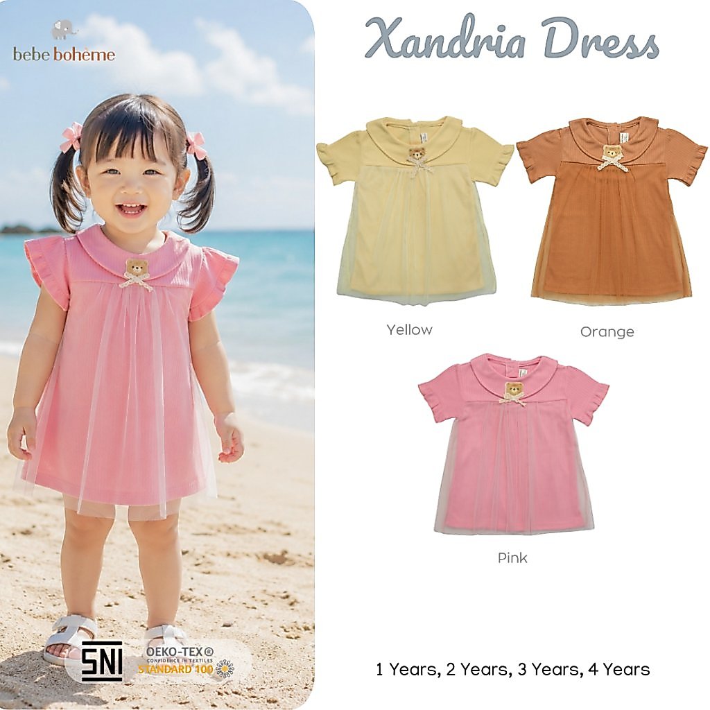 Bebe Boheme - Xandria Dress - ชุดเด็ก