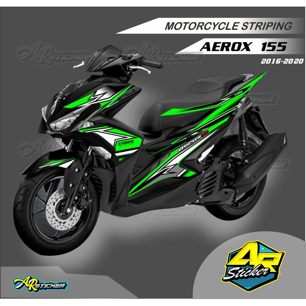 Aerox 155 สติ๊กเกอร์ Striping Aerox New Decal