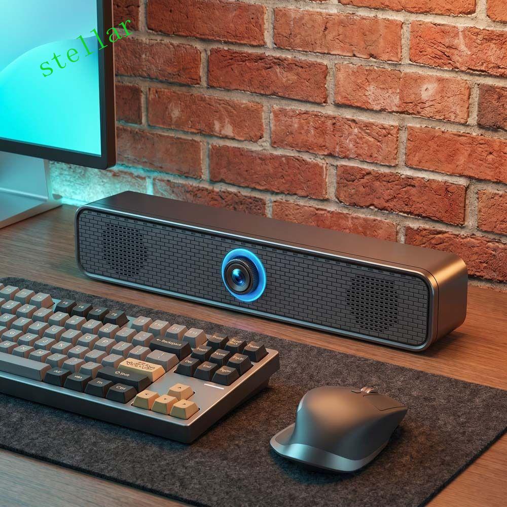 STELLARTECH PC Soundbar, ลําโพง Soundbar โฮมเธียเตอร์แบบขับเคลื่อน USB, ระบบเสียงรอบทิศทางเสียง Soun