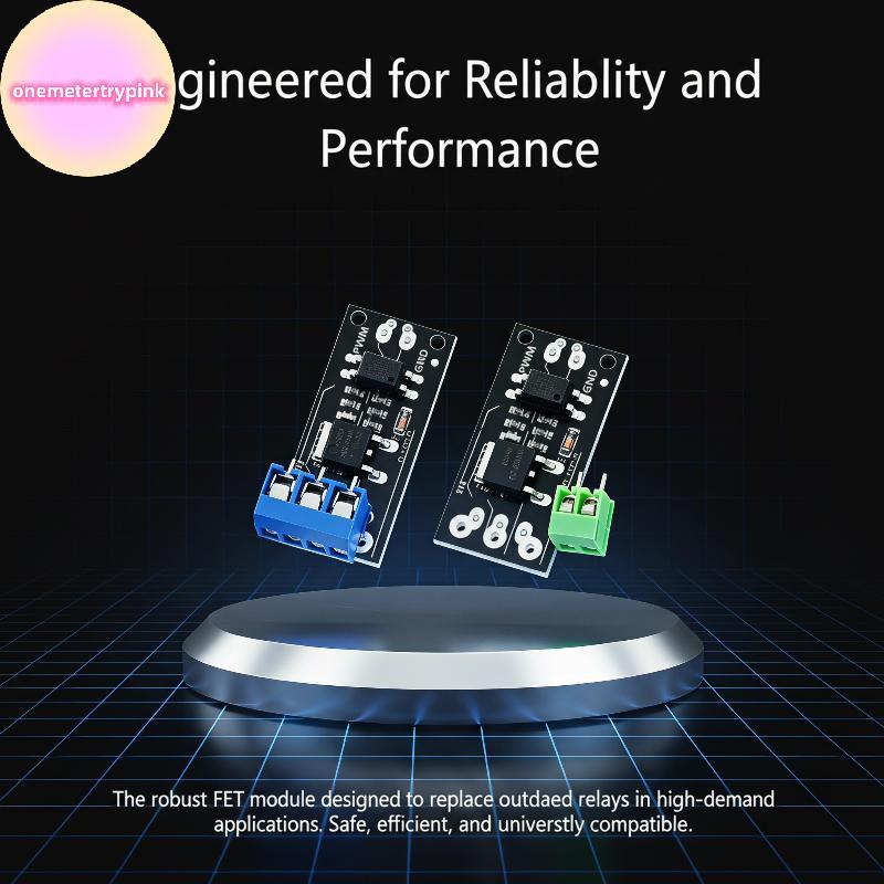 ONEPINK 1 ชุดเชื่อถือได้ Opto-Isolated MOSFET Switch Module FR120N LR7843 D4184 3.3V 5V PWM สําหรับก