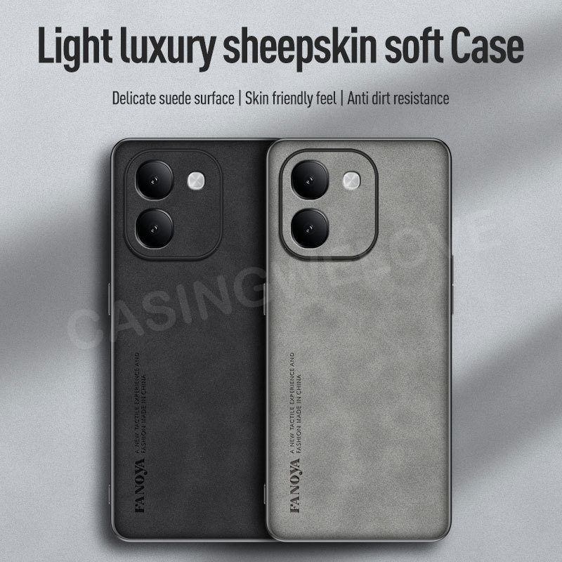 เคสโทรศัพท์สําหรับVivo V80 Lite 2026 Vivo V80Lite V80 5G 4Gหรูหราหนังธรรมดาเคสโทรศัพท์กันกระแทกปกหลั
