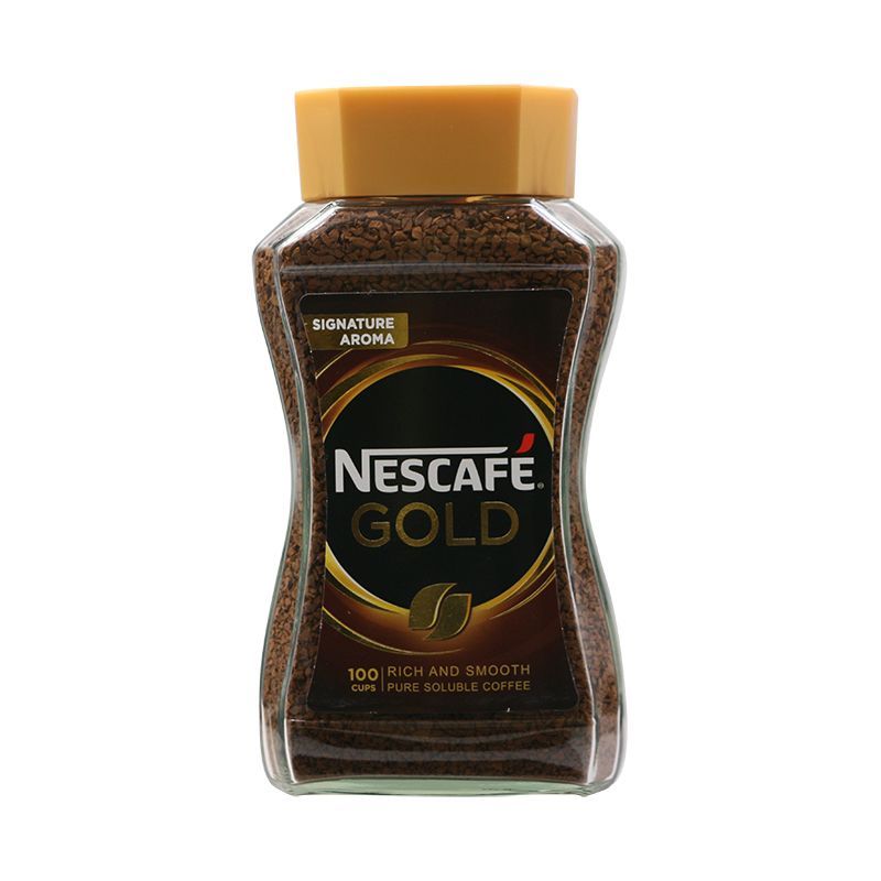 เนสกาแฟโกลด์ริชแอนด์สมูธ 200กรัม Nescafe Gold Rich and Smooth Coffee 200g.