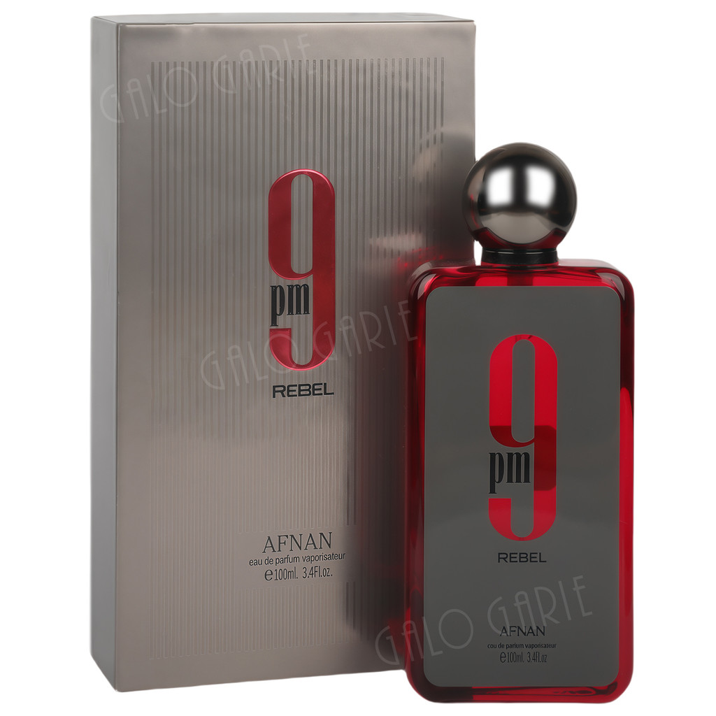 Afnan perfume red9PM Rebel 3D Label MZ201B Middle Eastern Arabian Perfume