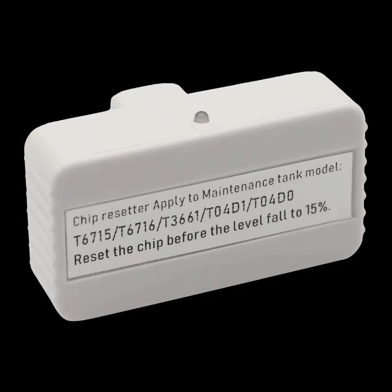 หมึกเสียบํารุงรักษาถังรีเซ็ตชิป T6716 T3661 T04D1 EPMB1 PXMB8 EWMB2 สําหรับ Epson L6168 L6178 L6198 