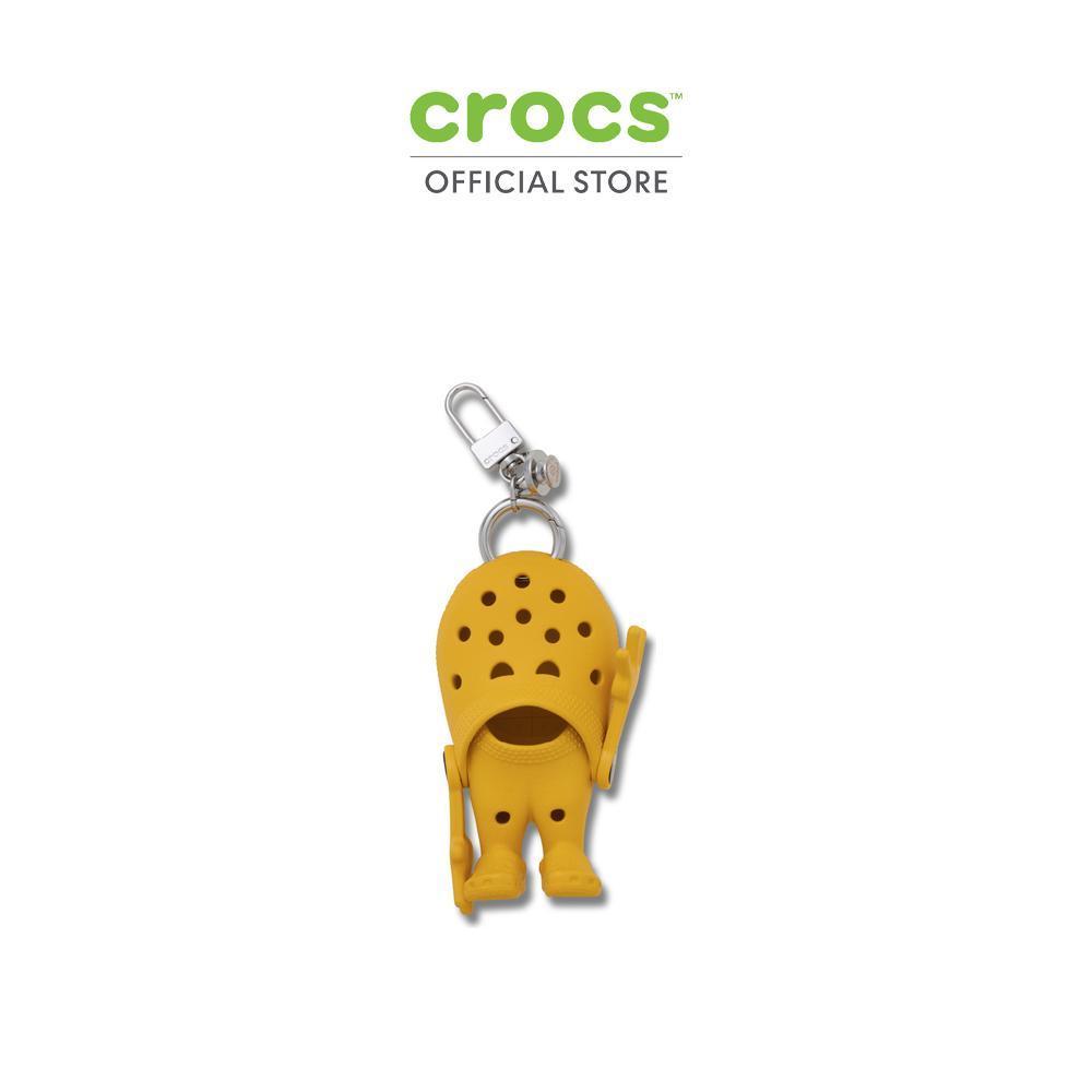 CROCS พวงกุญแจ LIL CLASSIC BAG CHARM - GOLDEN LIGHT