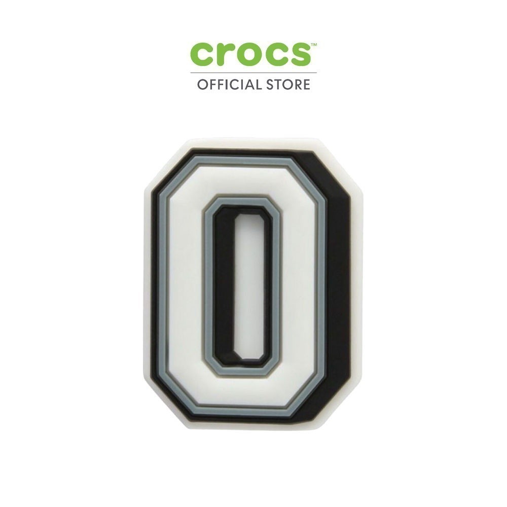 CROCS ตัวติดรองเท้า JIBBITZ LETTER O รุ่น 10007008