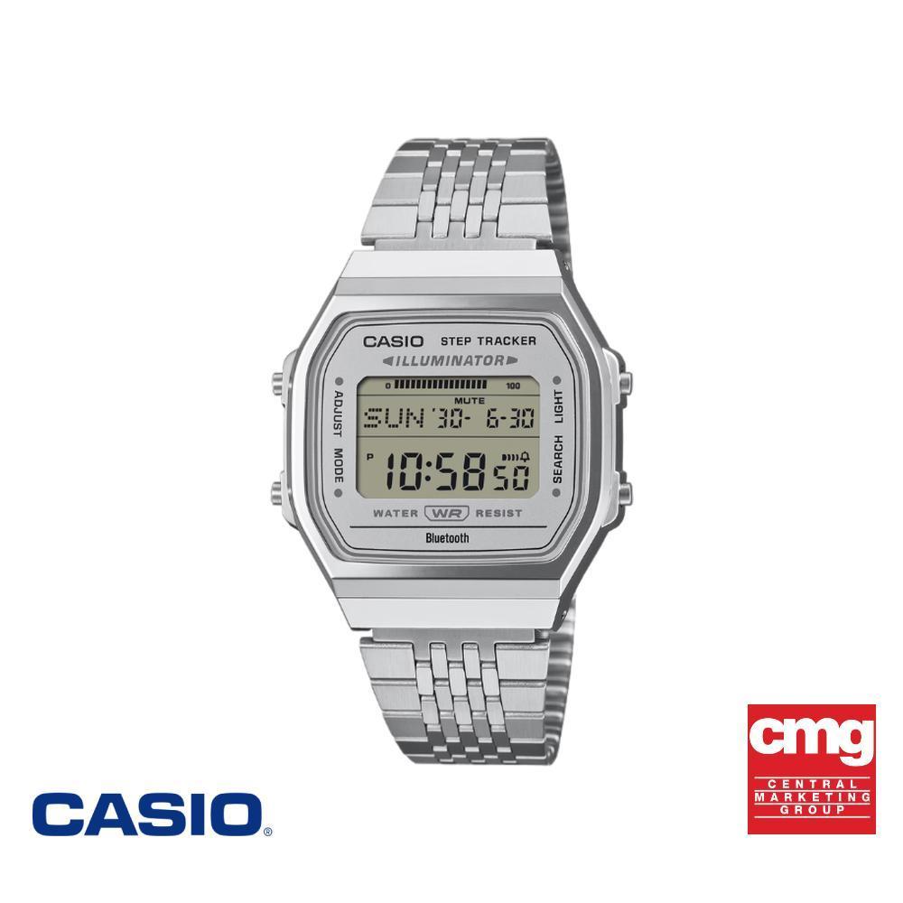 CASIO นาฬิกาข้อมือ CASIO  รุ่น ABL-100WE-7ADF สายสเตนเลส สีขาว