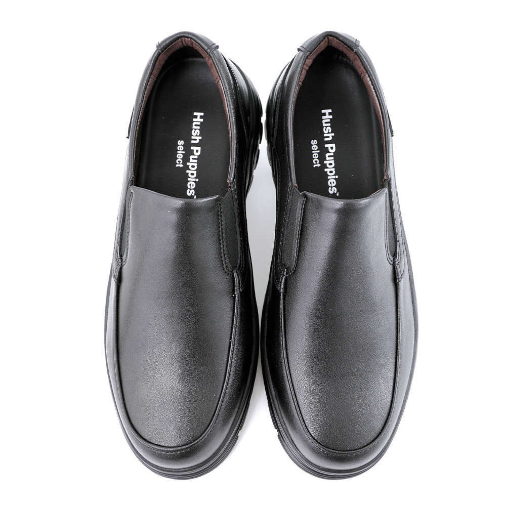 Hush Puppies حذاء رسمي رجالي جلد صناعي — أسود — صورة 3