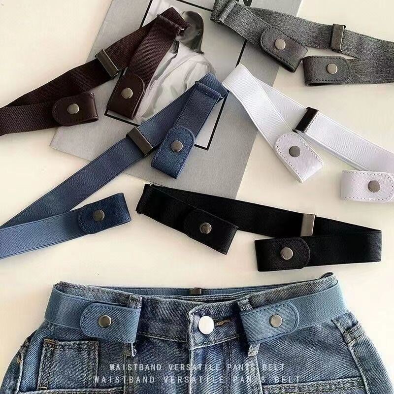 懒人腰带牛仔裤松紧收腰神器隐形皮带腰围大改裤腰收紧神器可调节Lazy Belt Jeans Tight Waist Invisiblepapa4niu.th20250920