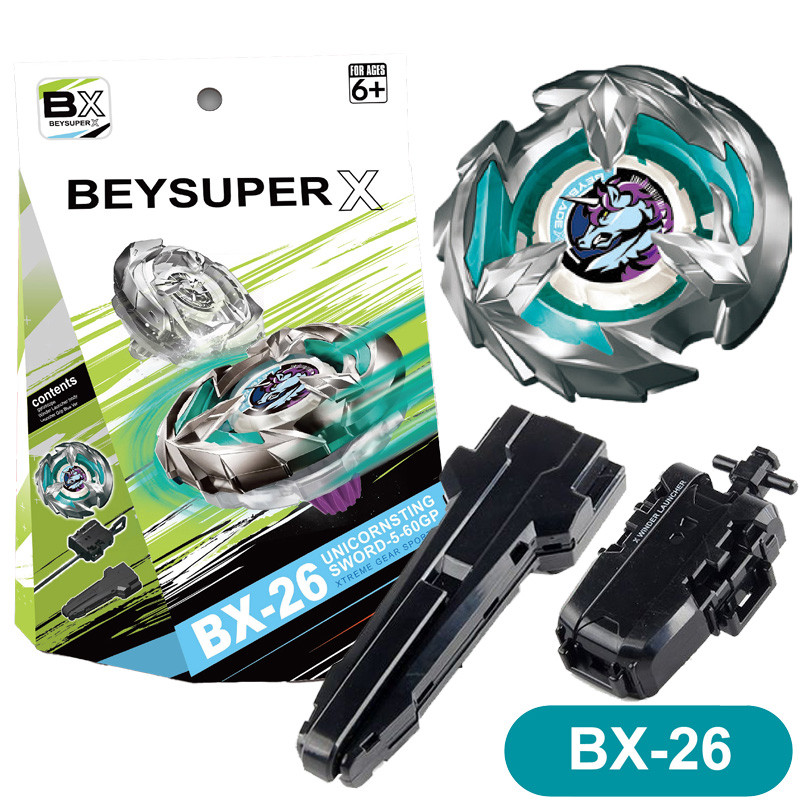 Beyblade X Series ของเล่นเด็ก BX-24 BX-26 BX-27 BX-23 Phoenix Battle Beyblade พร้อมกล่อง Launcher
